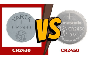 CR2430 VS CR2450 μπαταρία: μέγεθος, χαρακτηριστικά μπαταρίας, εφαρμογές