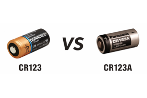 Μπαταρίες CR123 vs CR123A: ποια είναι καλύτερη;