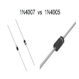 1N4005 vs 1N4007