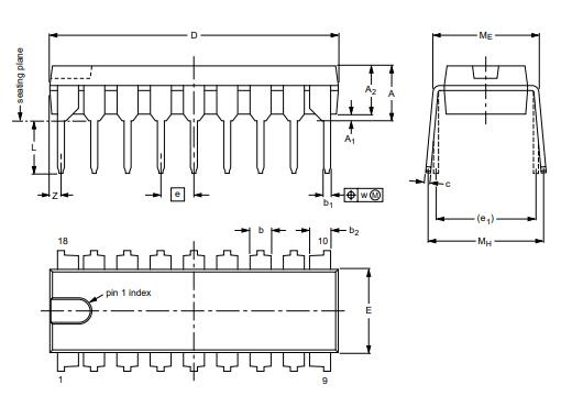 TDA7000 FM Receiver Dimensions