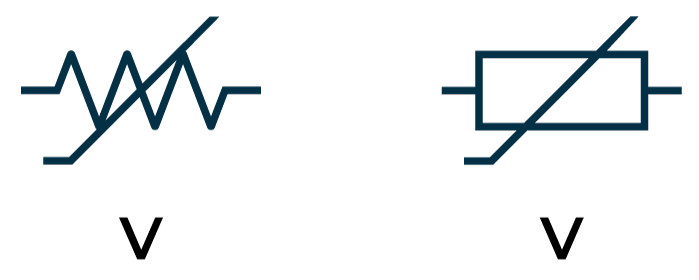 Varistor Circuit Symbols